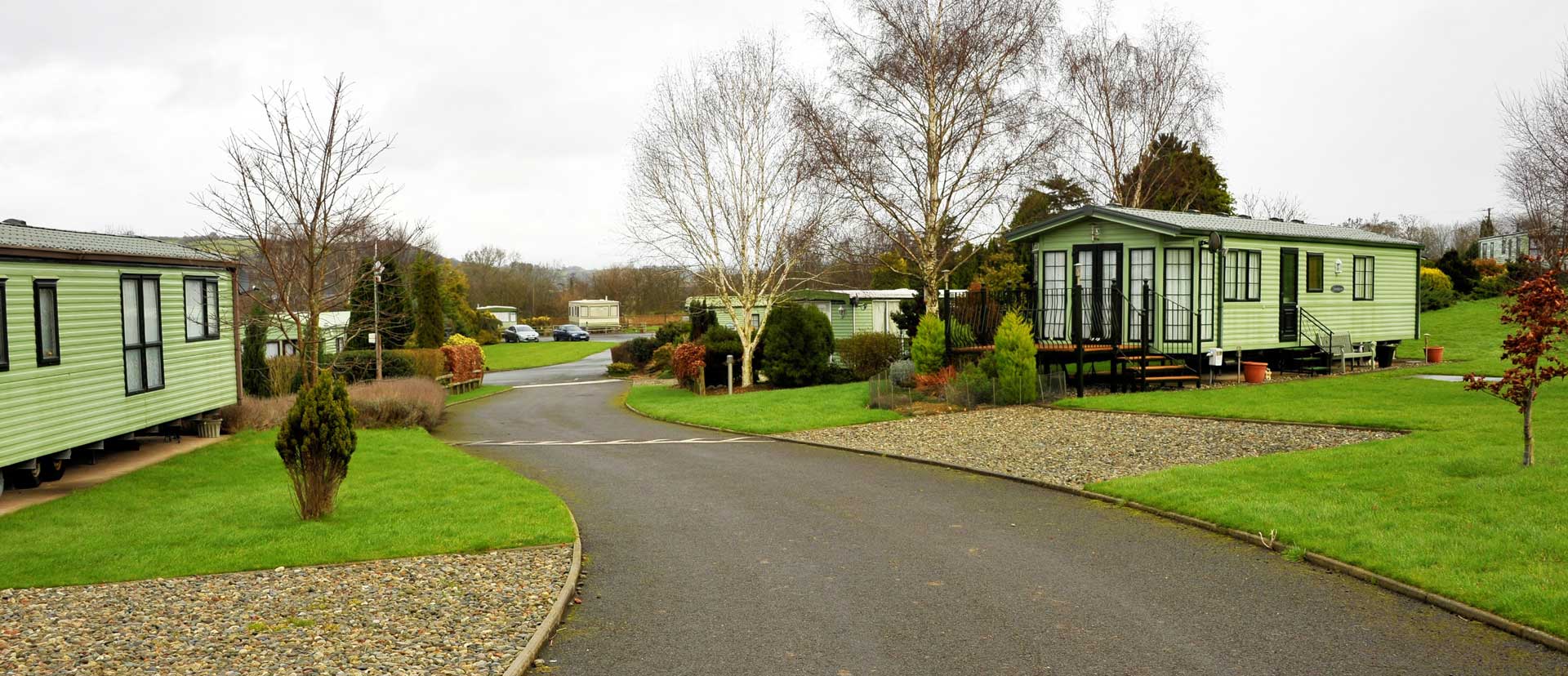 Glandulas Caravan Park Newtown, Powys, Mid Wales